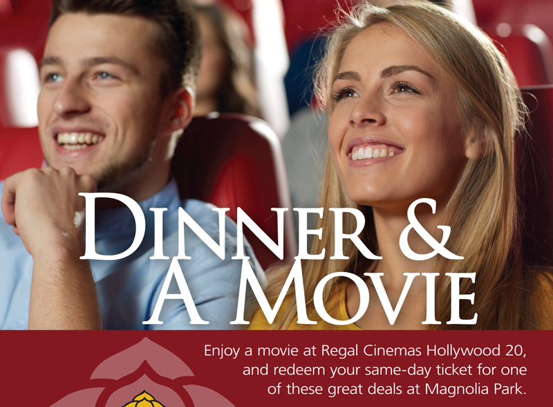 Dinner & a Movie Special Offers