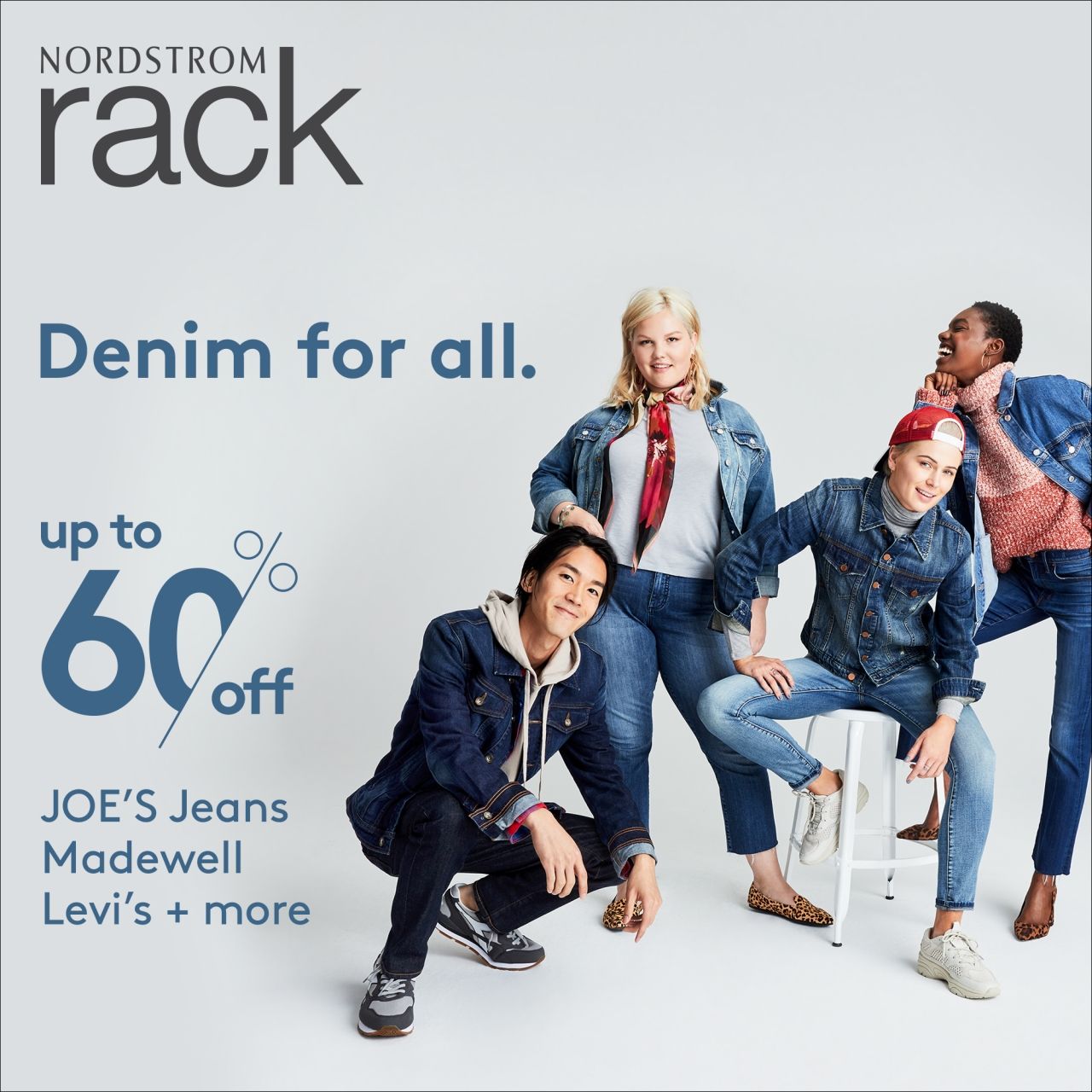 Denim for all, at Nordstrom Rack