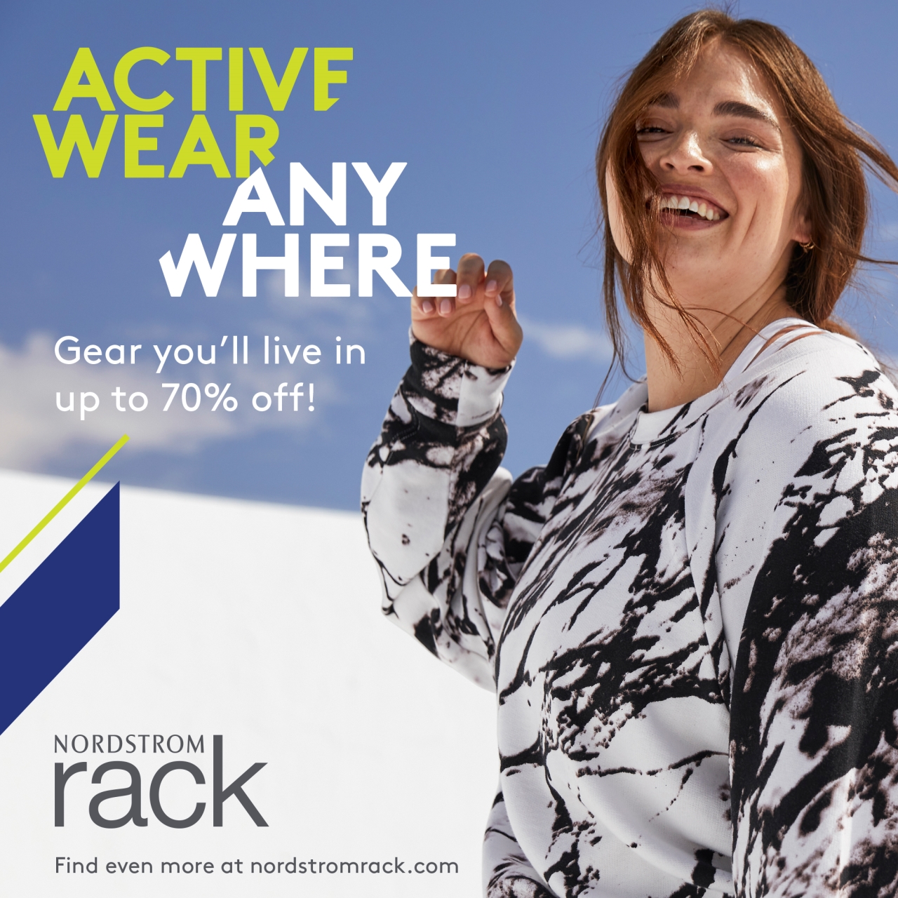 Nordstrom Rack’s Activewear Anywhere!